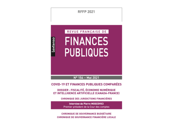 Dossier RFFP&nbsp;: Covid-19 et finances publiques comparées